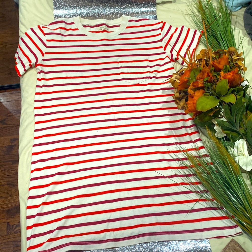Madewell T- shirt Dress ❤️🤍🤎💜